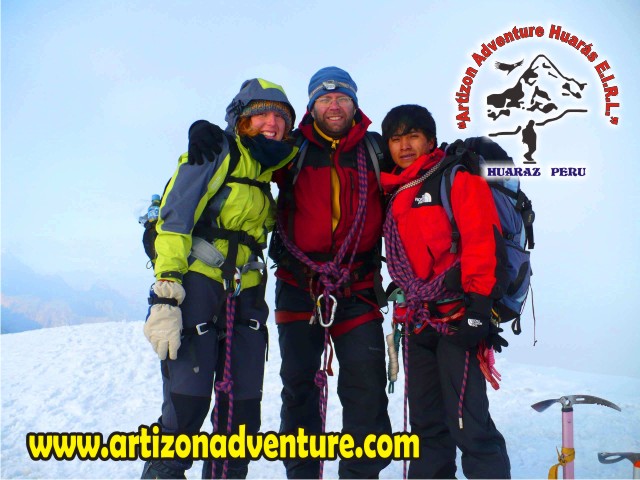 Trek Huayhuash Cumbre Diablo Mudo FOTO: MARIA SANCHEZ TOME